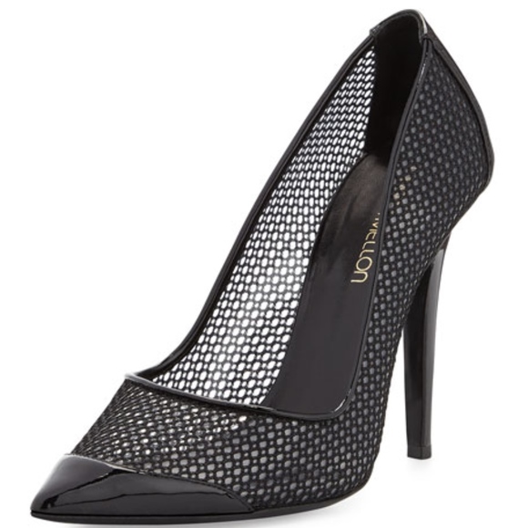 Tamara Mellon Shoes - Tamara Mellon Tease Mesh Point Toe Pumps 39.5 / 9